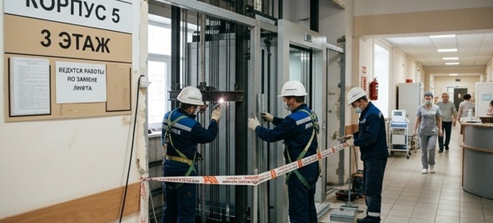 Замена лифтов в КОКБ: Безопасность и комфорт